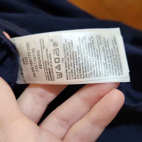 Gap XXL navy summer cotton dress - Picture 4 of 7